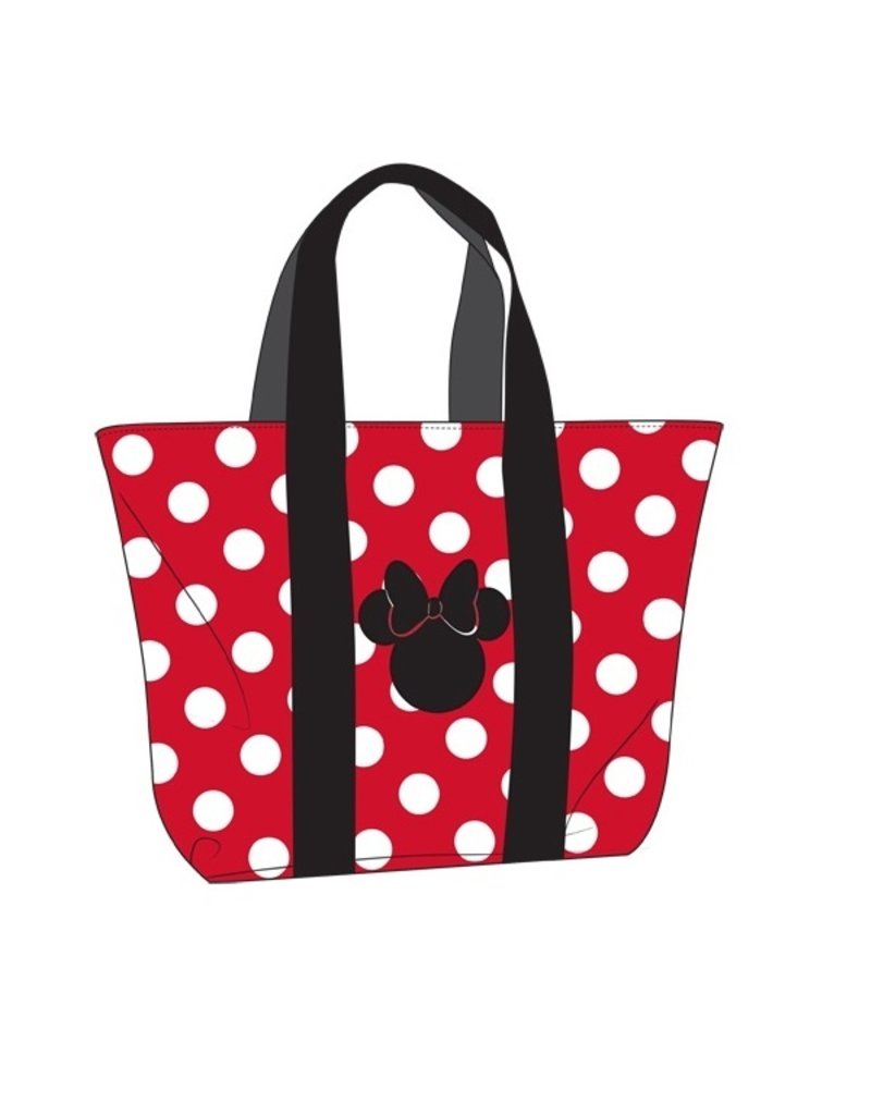 polka dot beach bag