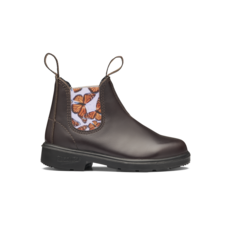 Blundstone 2395 Brown with Butterfly Lilac Elastic Kid's