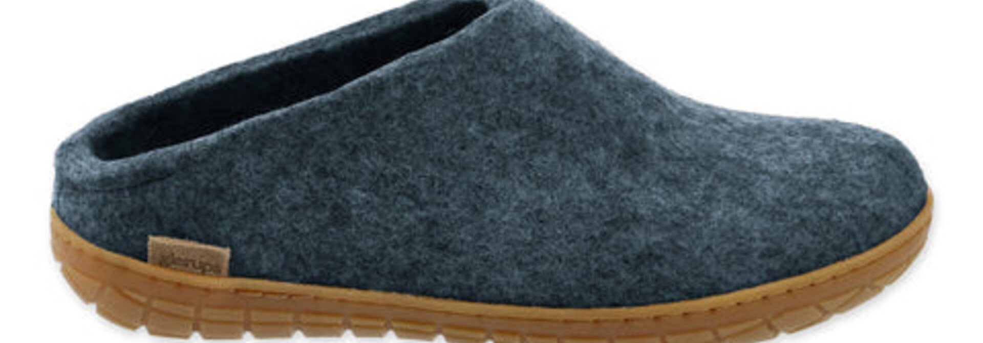 Felt Slip-On Rubber Sole