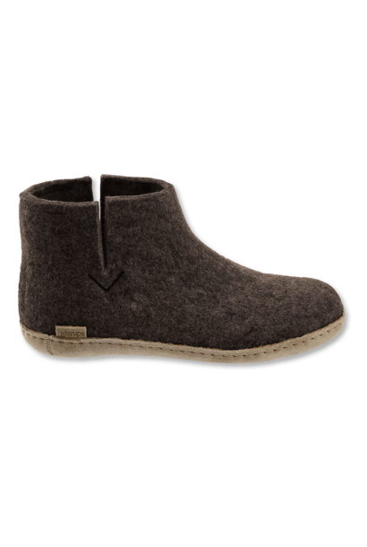 Felt Boot Leather Sole