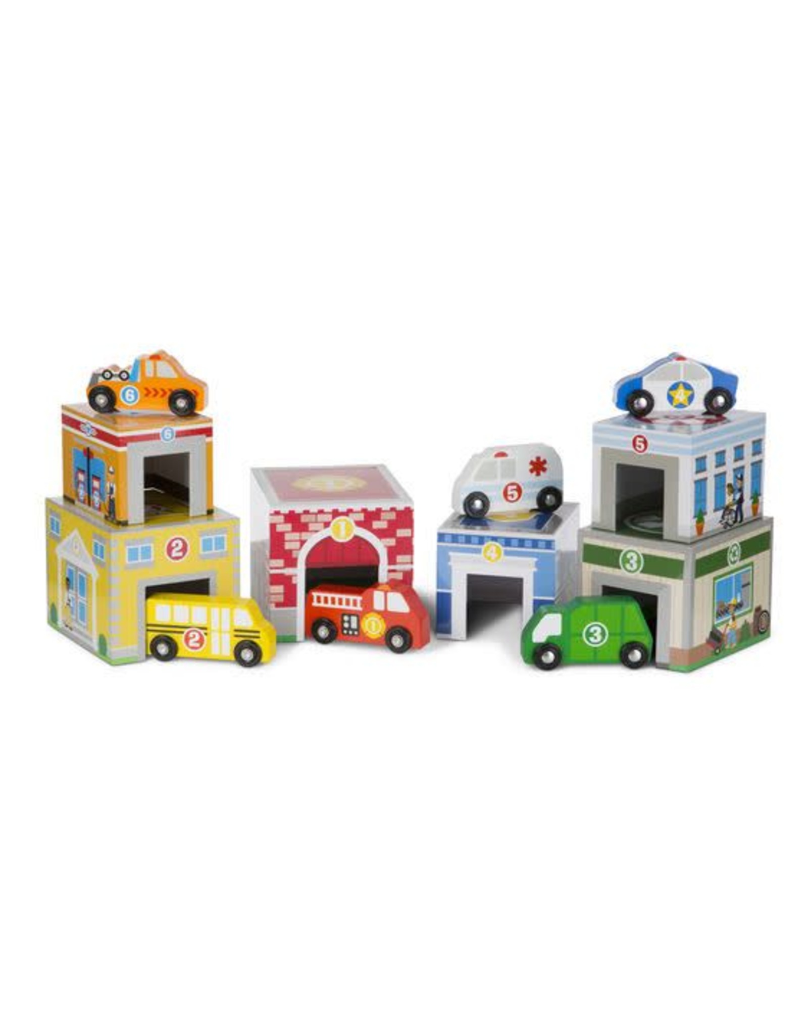 melissa and doug nesting and sorting buildings and vehicles
