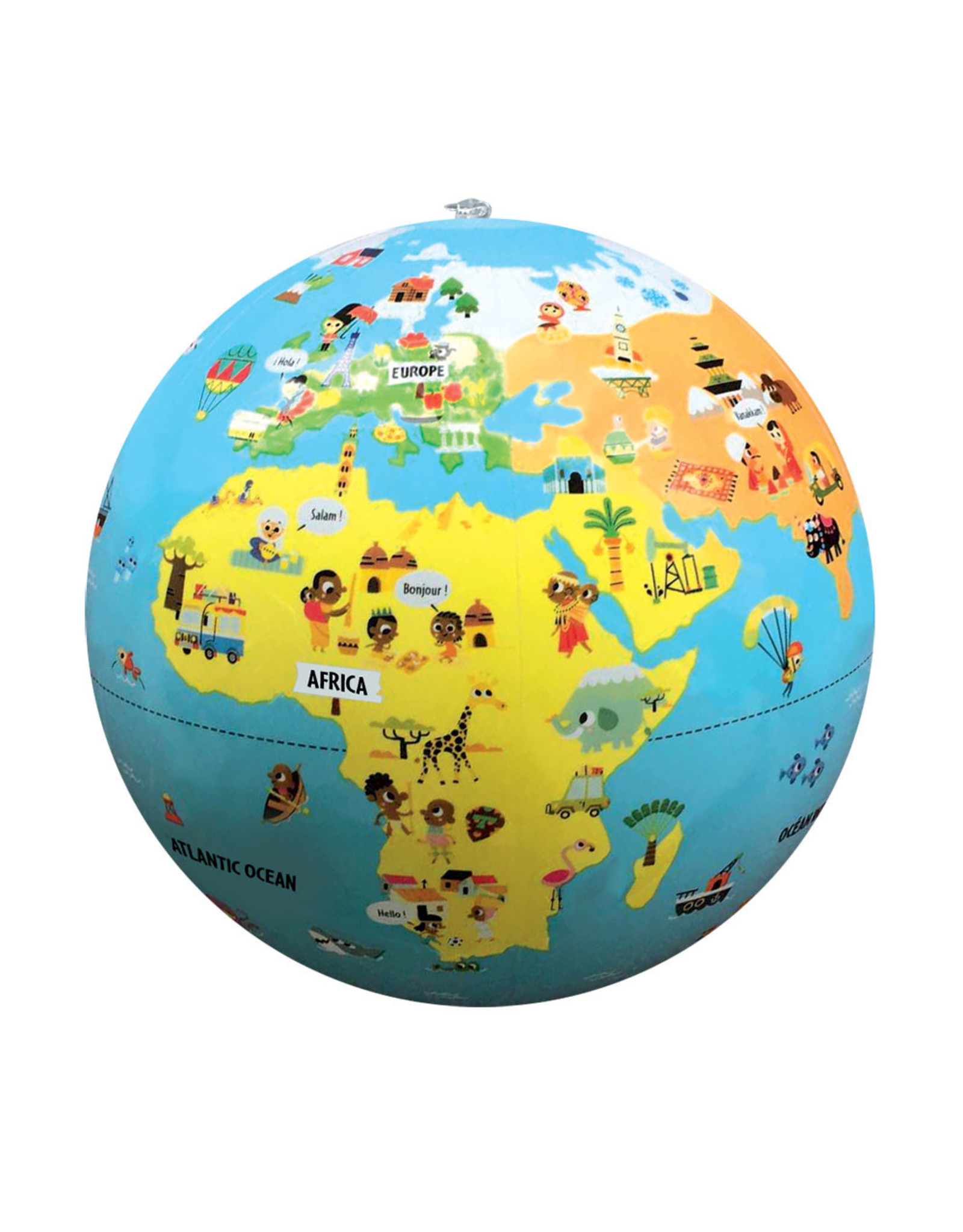 TedCo Toys 12" Tiny Travelers Inflatable Globe