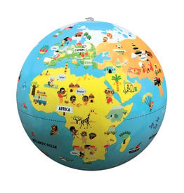 TedCo Toys 12" Tiny Travelers Inflatable Globe