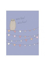 Tree Free Greetings Woo Hoo Owl Greeting Card