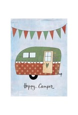 Tree Free Greetings Happy Camper Thank You Greeting Card