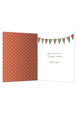 Tree Free Greetings Happy Camper Thank You Greeting Card