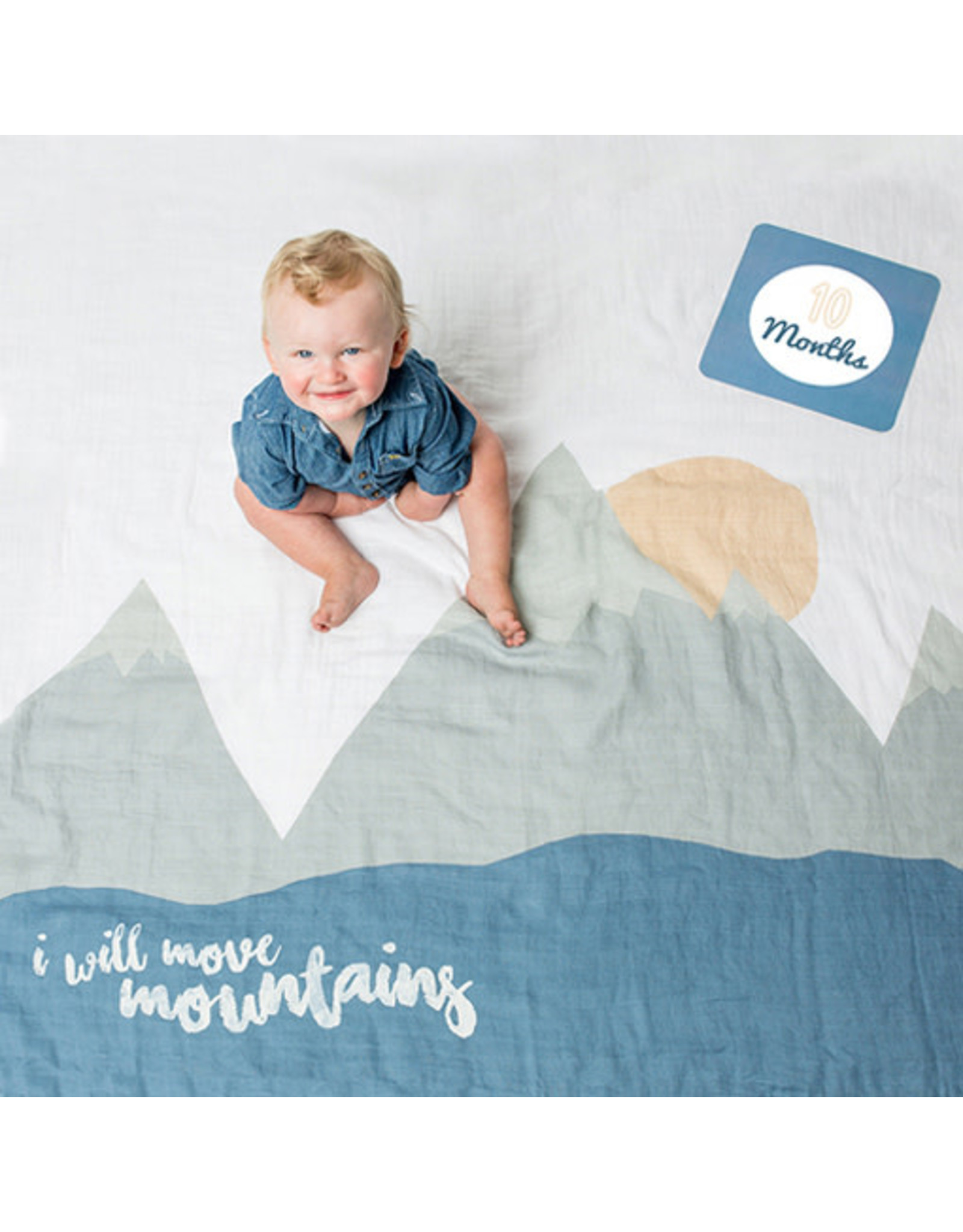 mountain swaddle blanket