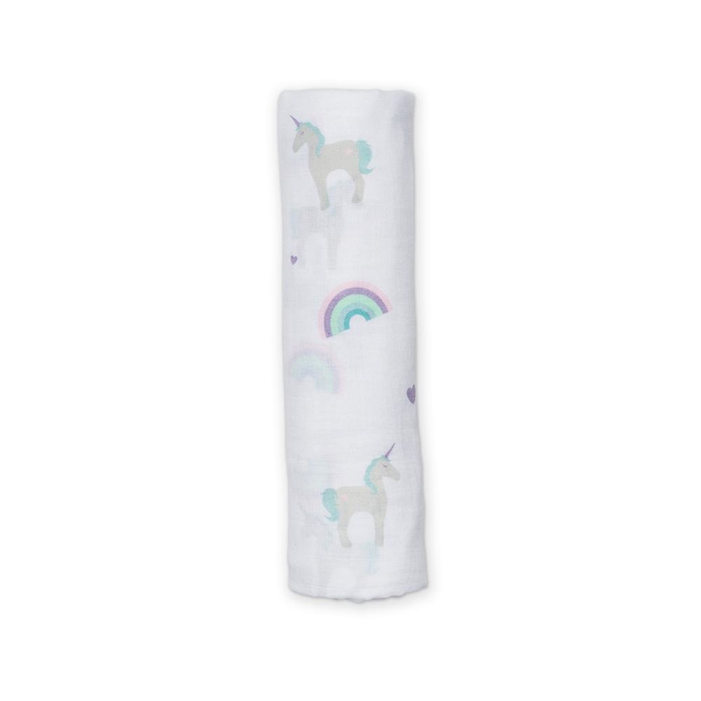 lulujo cotton muslin swaddle