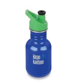 Klean Kanteen Kid Classic Sippy Water Bottle, 12 oz - Coral Strawberries