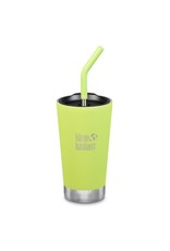 Klean Kanteen Insulated Tumbler 16oz w/ Straw - Juicy Pear (matte)