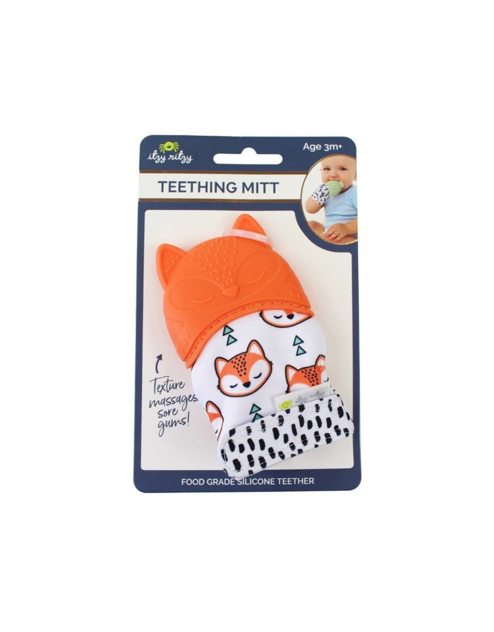 Itzy Ritzy Teething Mitt - Fox