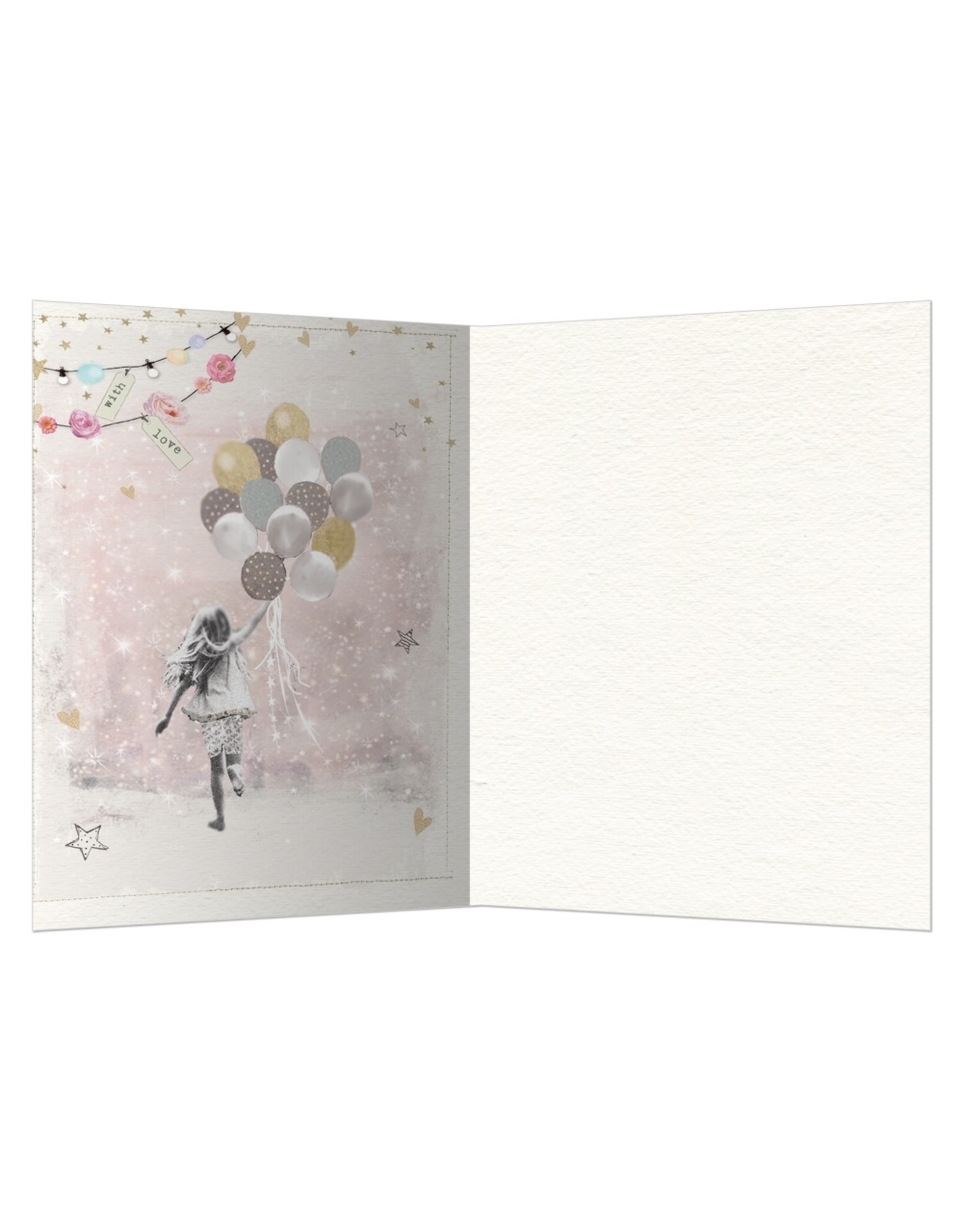 Tree Free Greetings Congratulations Balloons Greeting Card