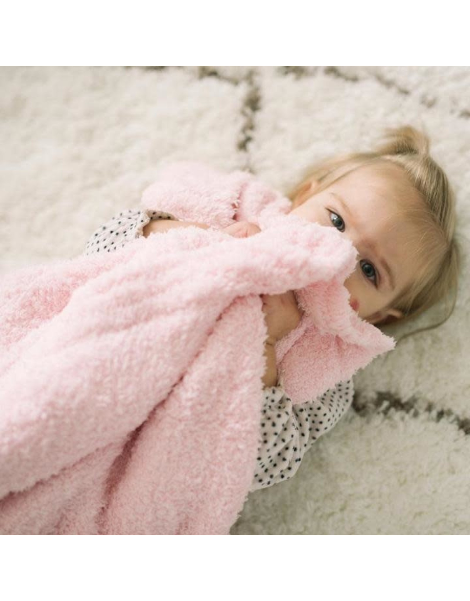 Saranoni Light Pink Bamboni Receiving Blanket