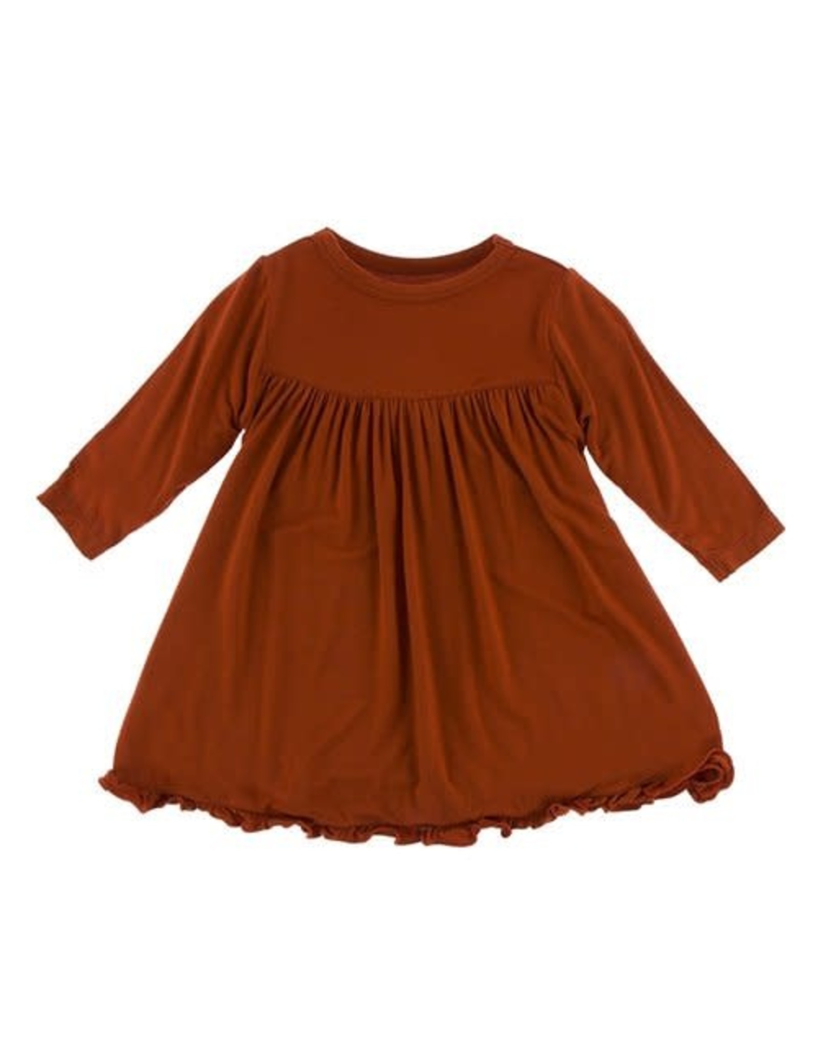 red swing dress long sleeve