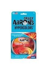 Crazy Aaron's Thinking Putty Fire Storm Hypercolors 4" Tin