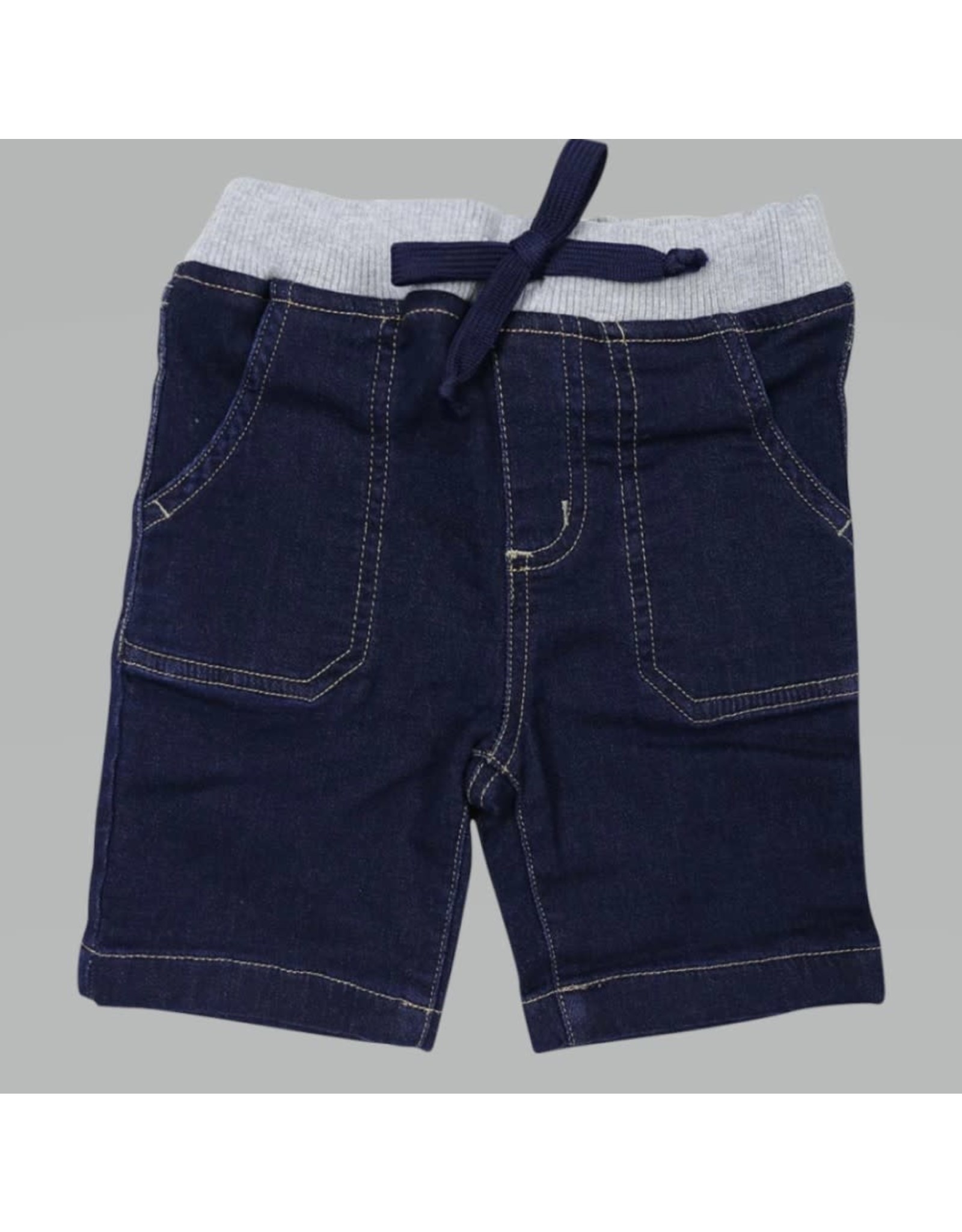 Korango Australia Denim Knit Shorts - Dark Navy