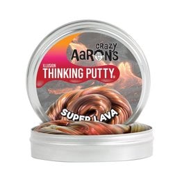 Crazy Aaron's Thinking Putty Super Lava Illusions 4" Tin