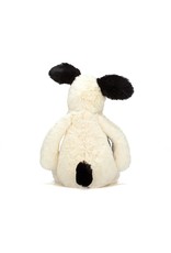 Jellycat Bashful Black & Cream Puppy Medium