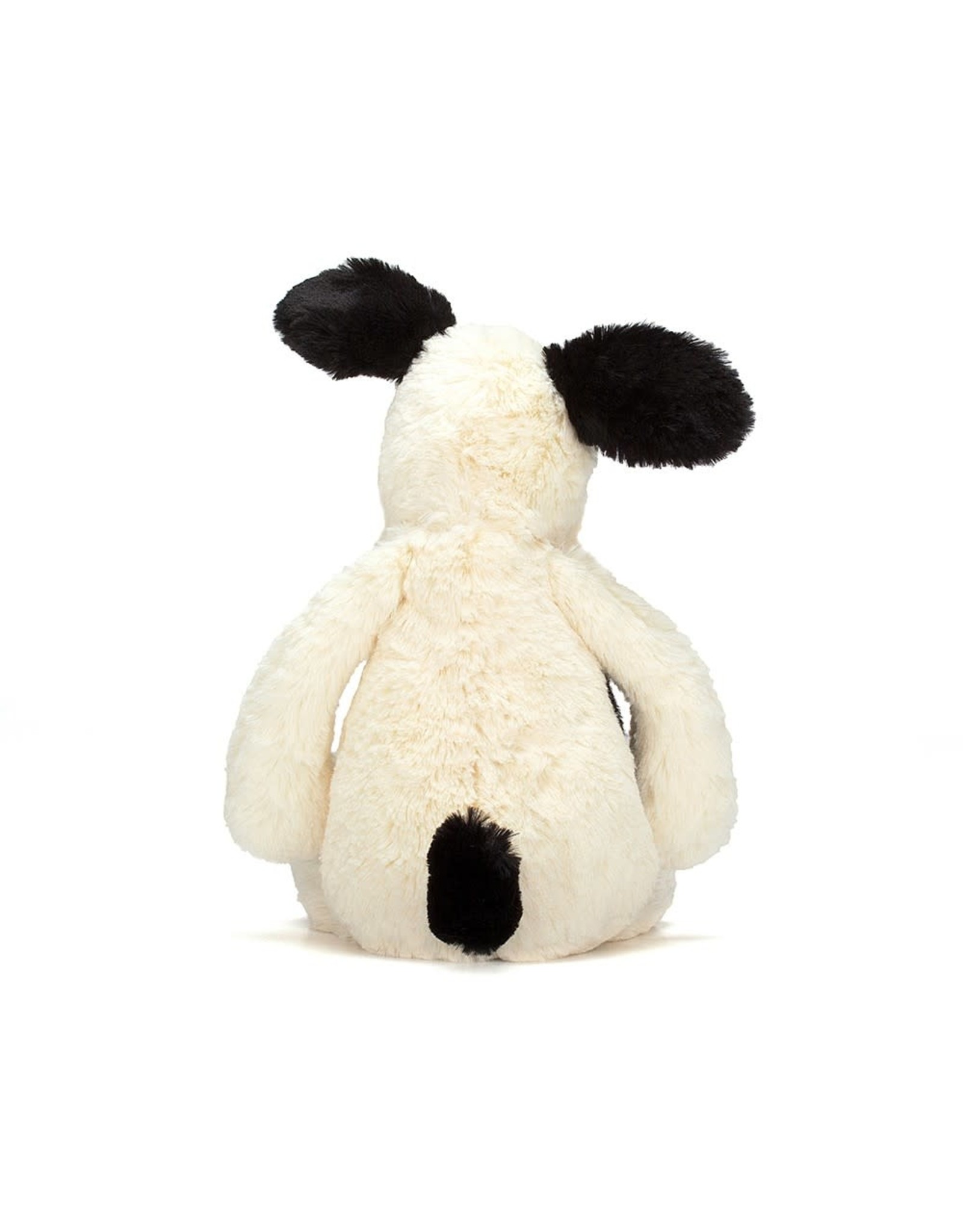 Jellycat Bashful Black & Cream Puppy Medium