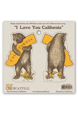 California Bear Hug Sticker Sheet