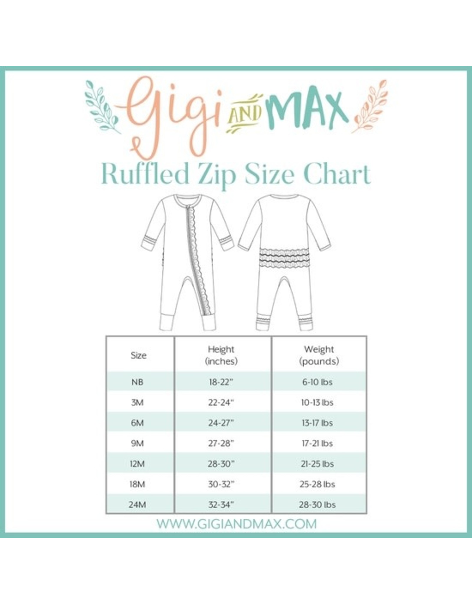 Gigi and Max Cupid Heart Ruffle Coverall with Zipper