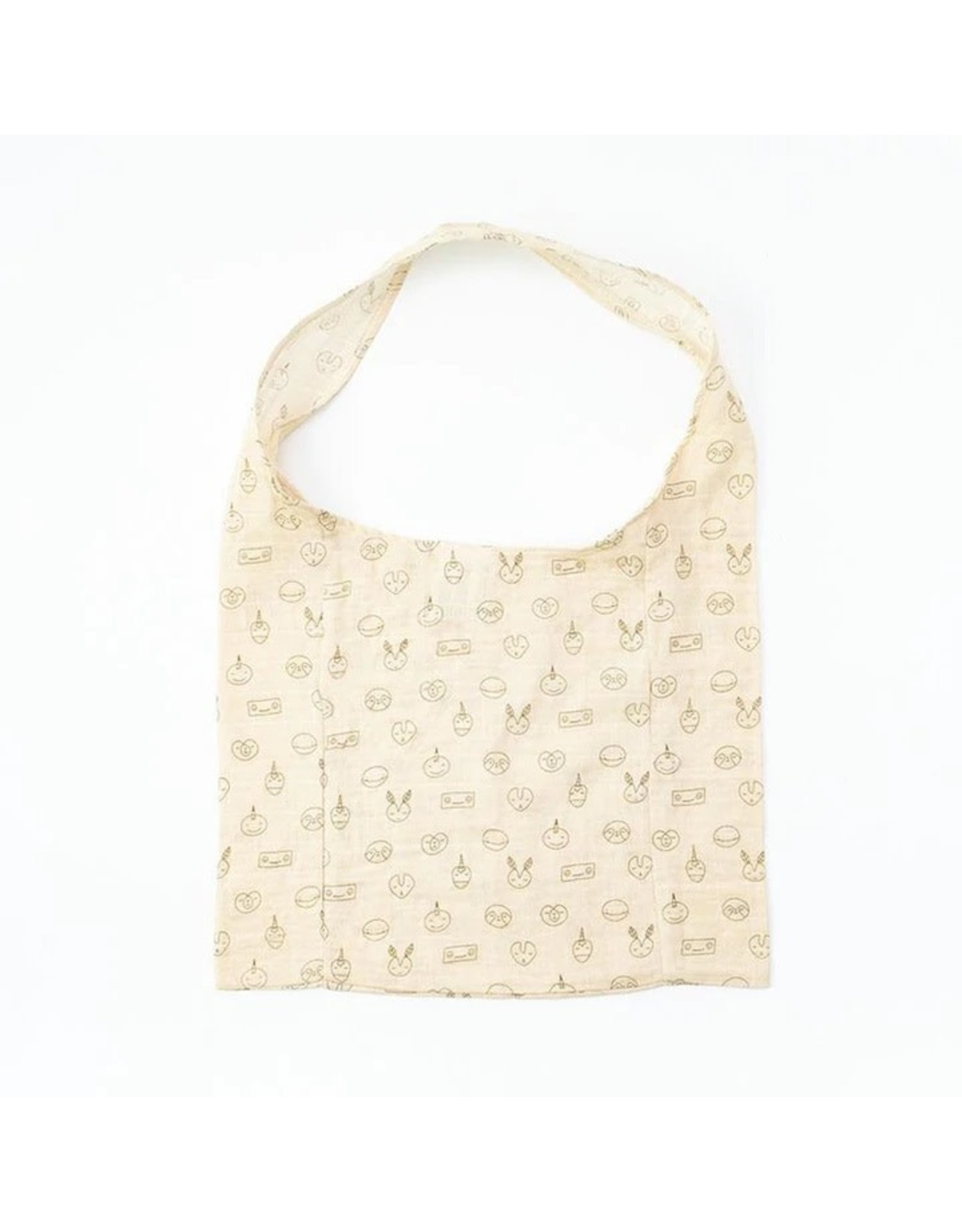 Slumberkins Tan Vector Muslin Tote Bag Limited Edition