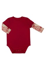 Tattoo Snapshirt Red Hearts Size 6-12 months