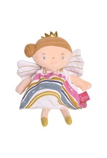 Tikiri Organic Fairy with Brown Hair in Rainbow Dress