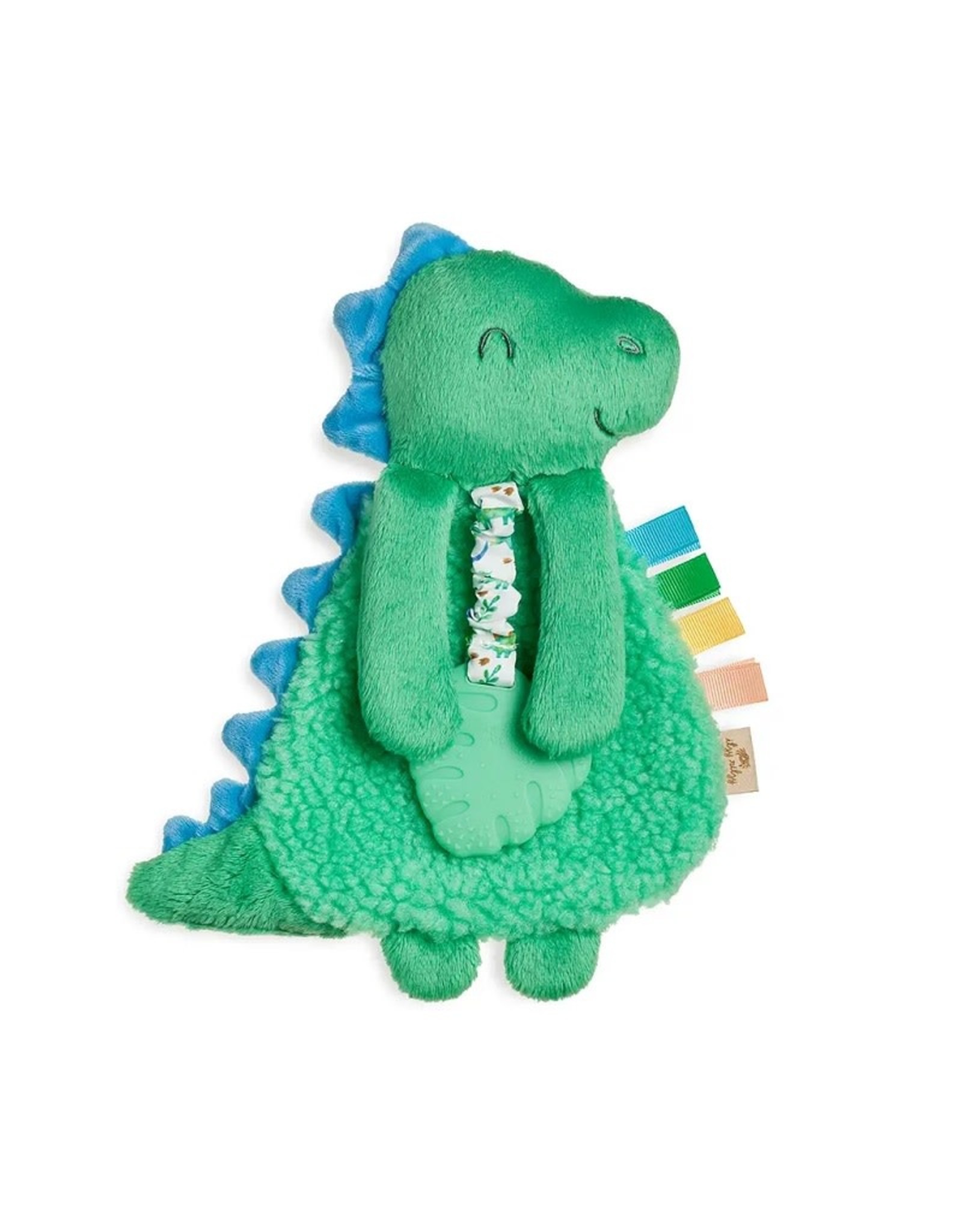 Itzy Ritzy Itzy Lovey™ Green Dino Plush with Silicone Teether Toy