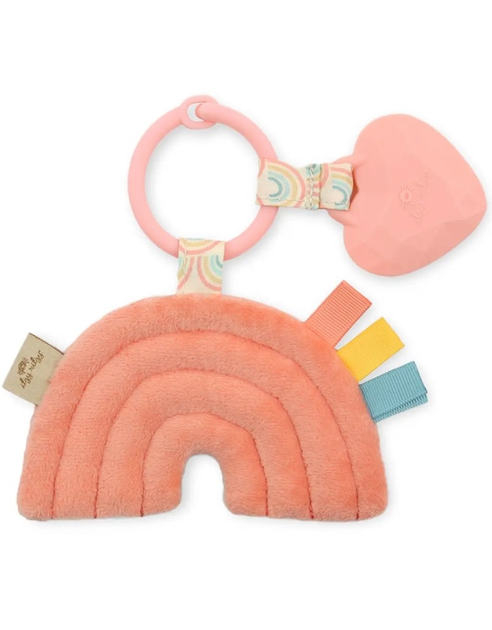 Itzy Ritzy Itzy Pal™ Plush + Teether Rainbow