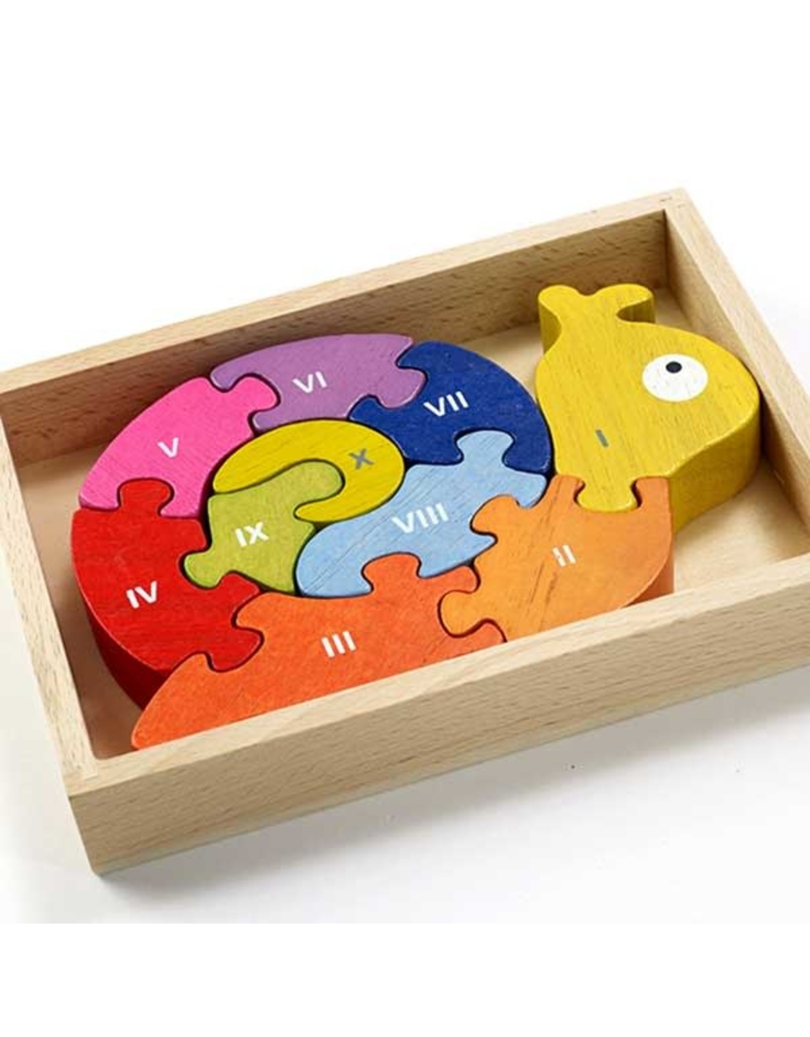 Begin Again Number Snail Puzzle