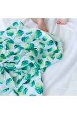 Malabar Baby Leaf Organic Cotton Muslin Blanket