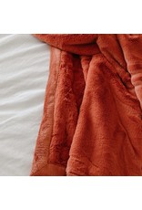 Saranoni Tangerine Lush Receiving Blanket