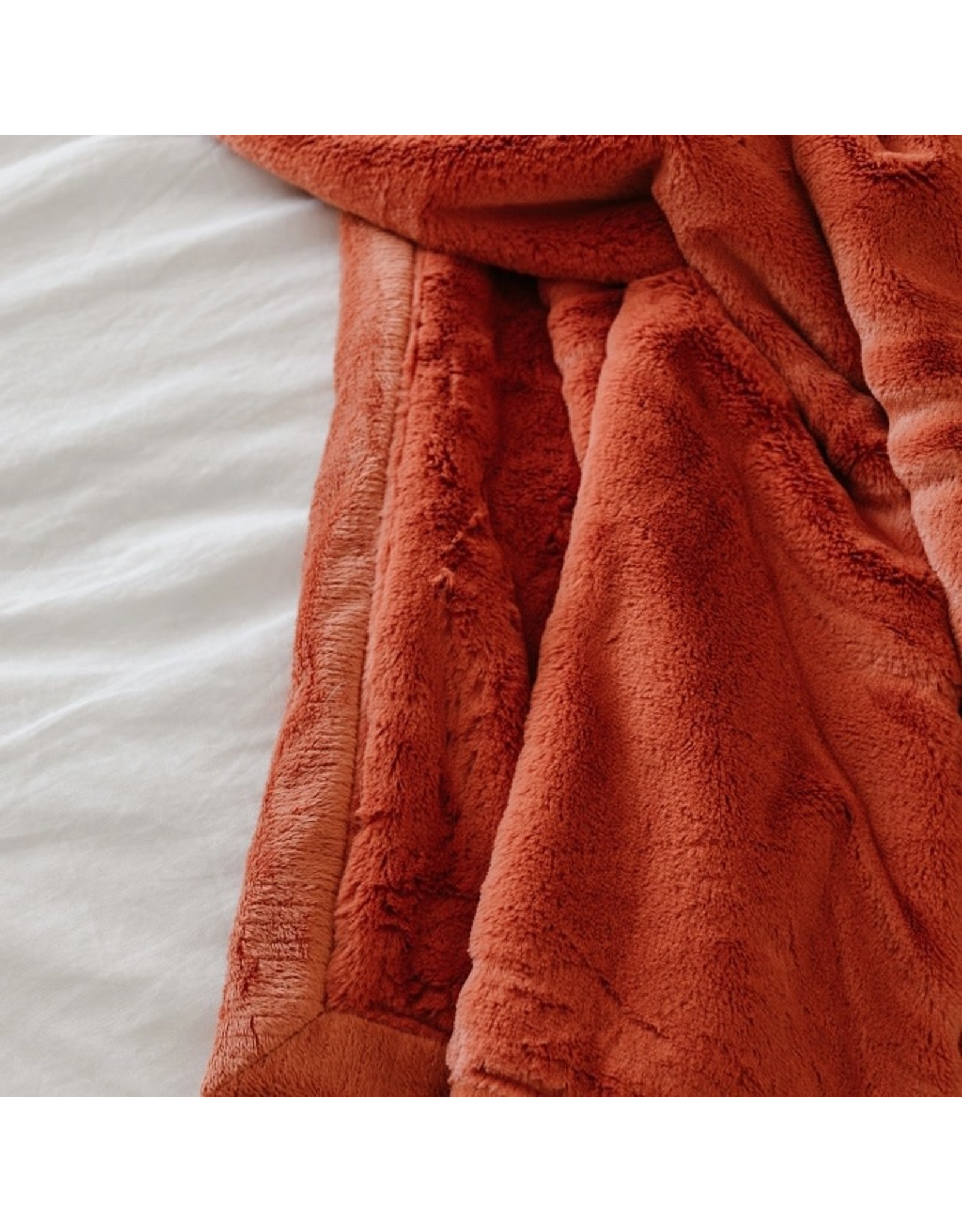 Saranoni Tangerine Lush Receiving Blanket