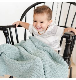 Saranoni Surf Ribbed Bamboni Receiving Blanket