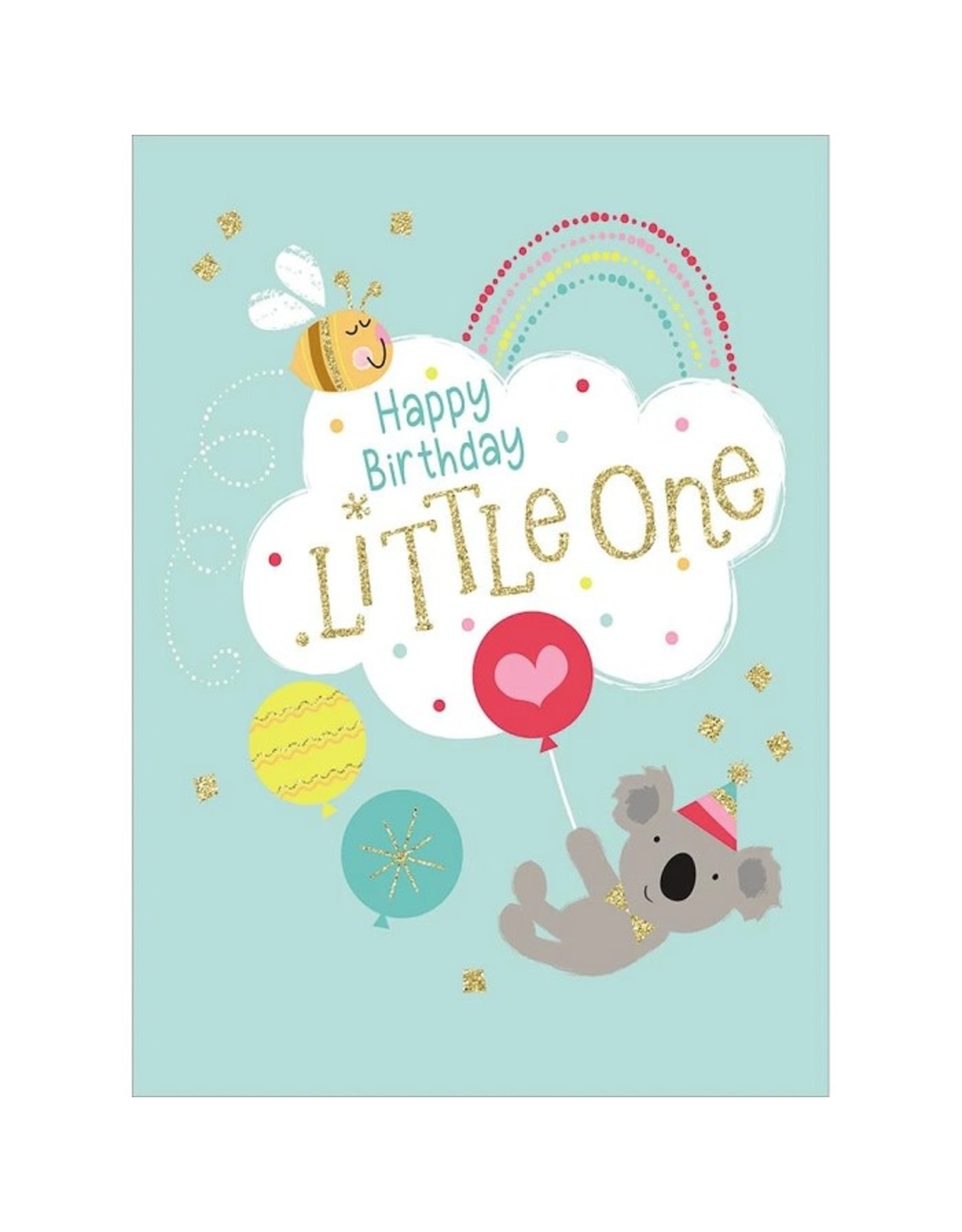 Tree Free Greetings Cute Little One Birthday Card