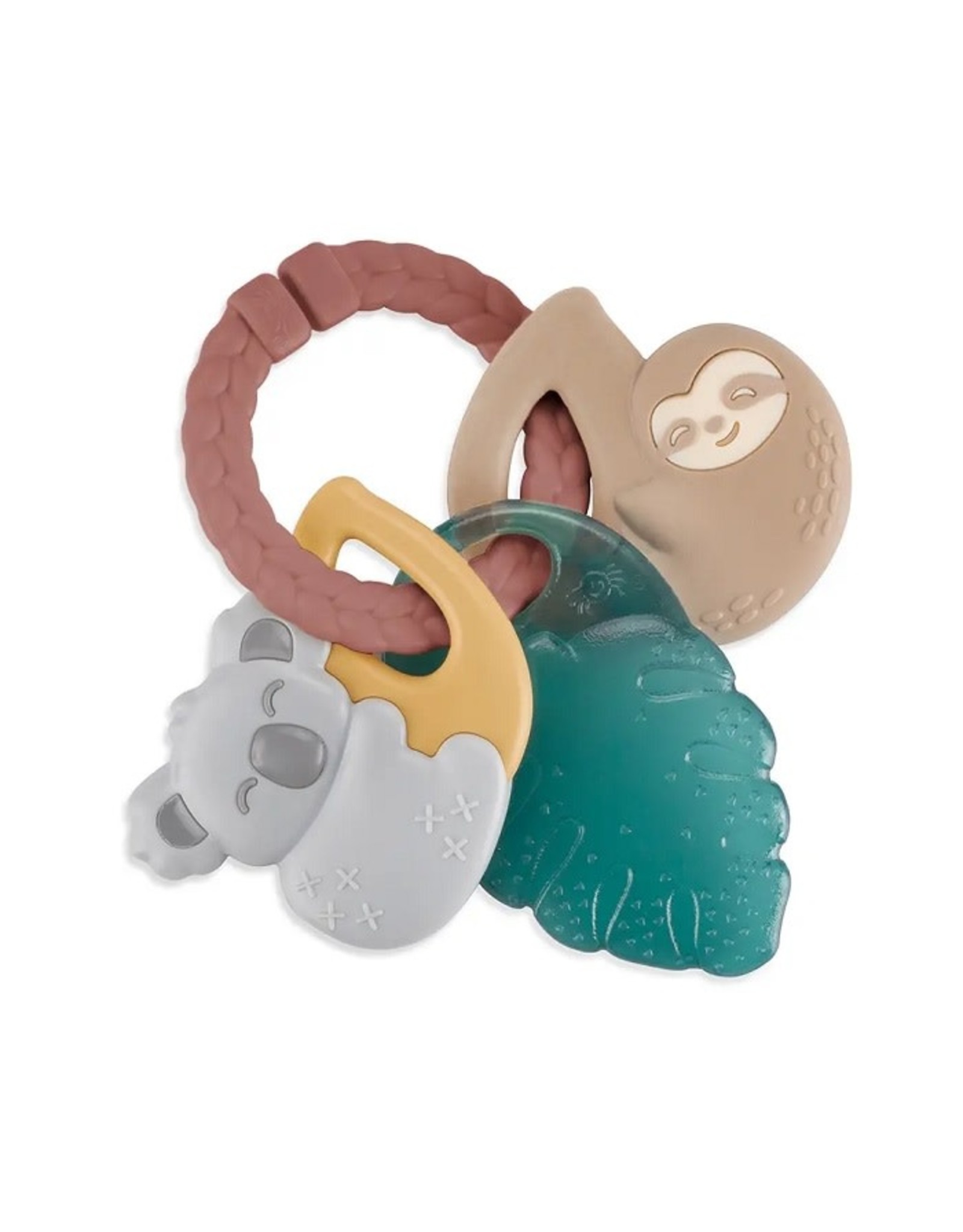 Itzy Ritzy Tropical Itzy Keys™ Textured Ring with Teether + Rattle