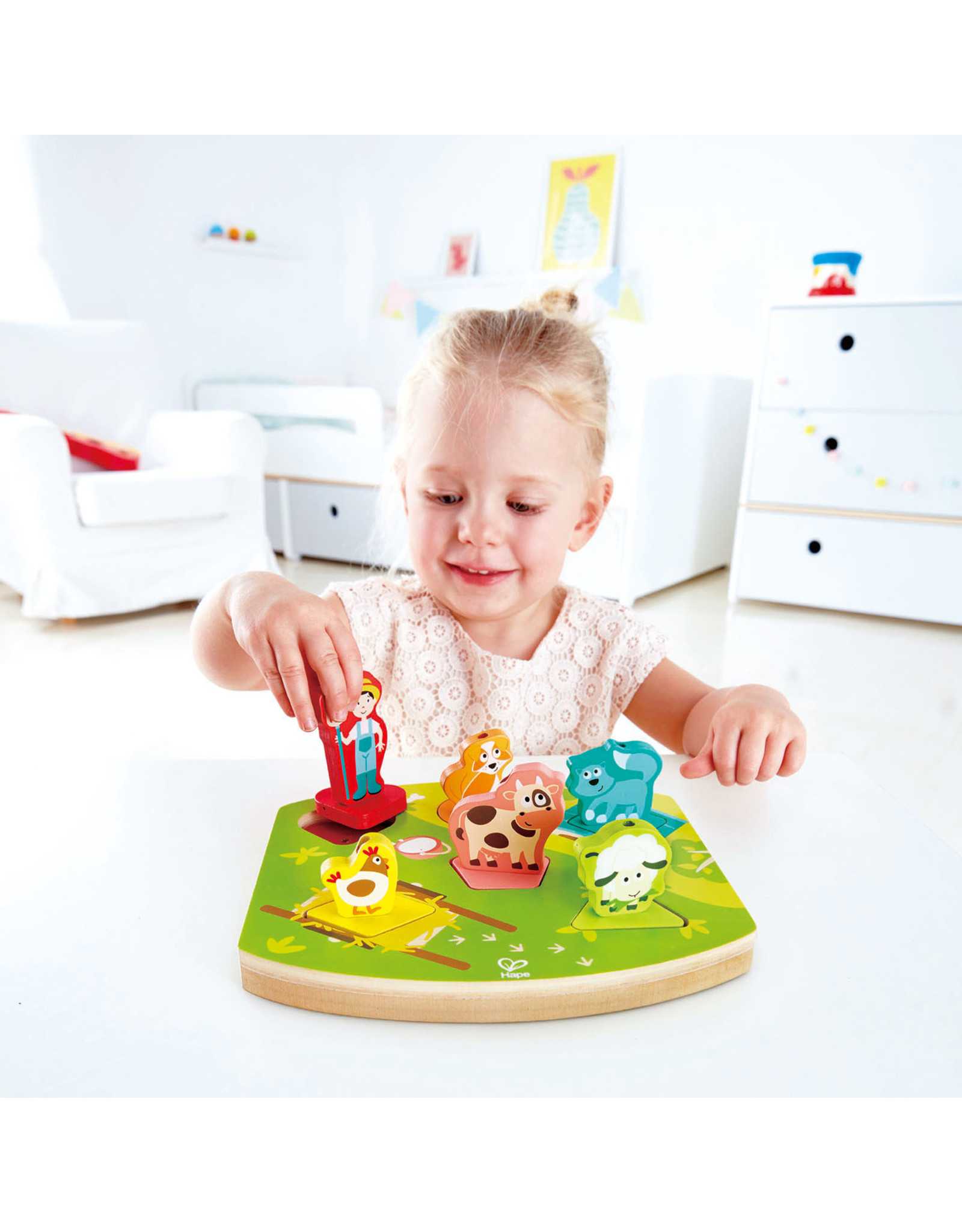 Hape Farmyard Sound Puzzle