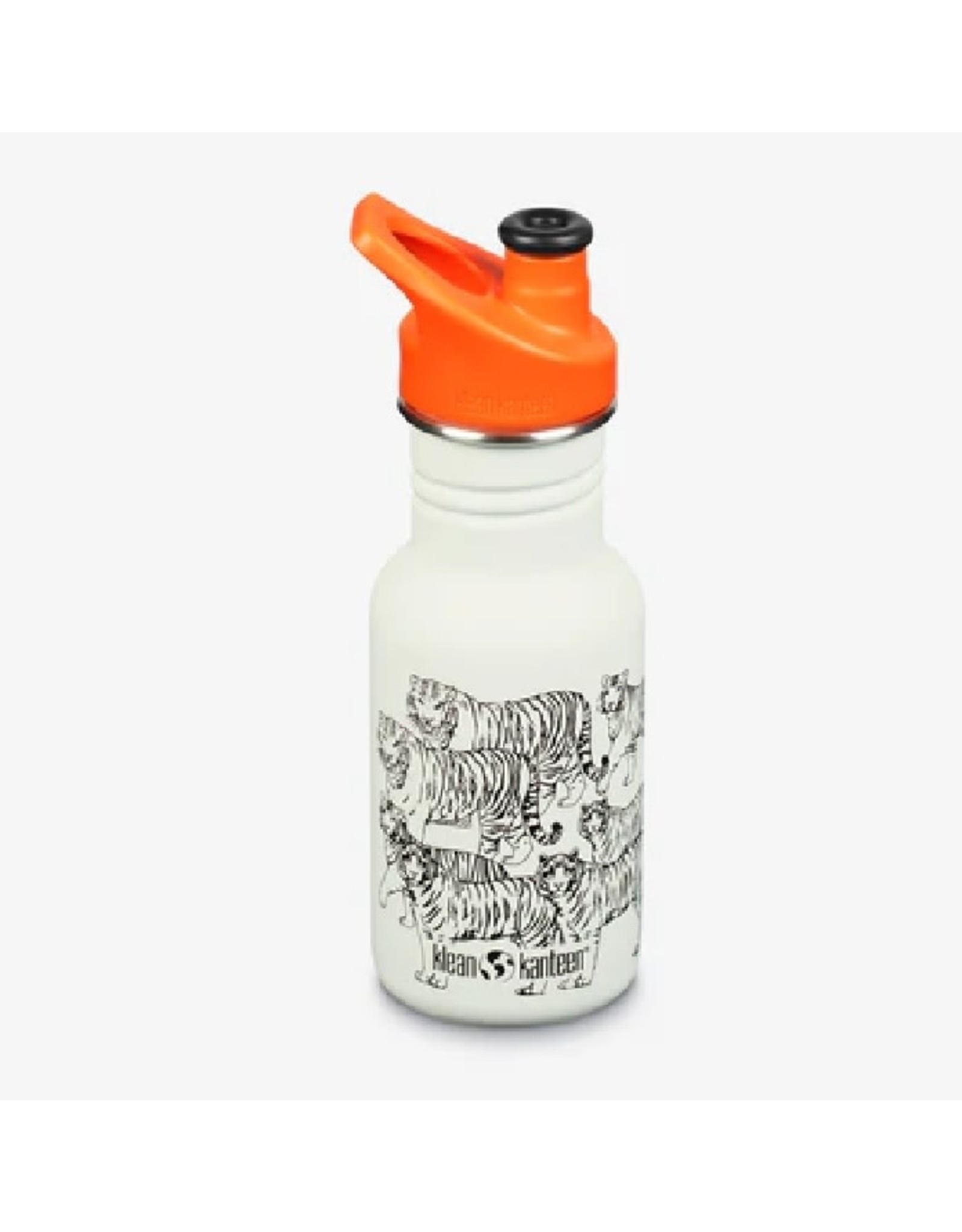 Klean Kanteen Kid Kanteen Narrow Sport 12 oz - Tigers