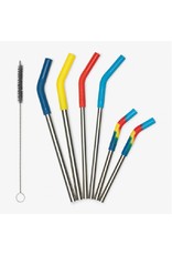 Klean Kanteen Steel Straws 6 Pack- Combo - Multi Color