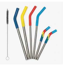 Klean Kanteen Steel Straws 6 Pack- Combo - Multi Color