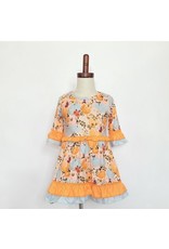 Clover Cottage Melancholy Pumpkin Girls Dress