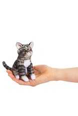 Folkmanis Mini Tabby Cat Finger Puppet