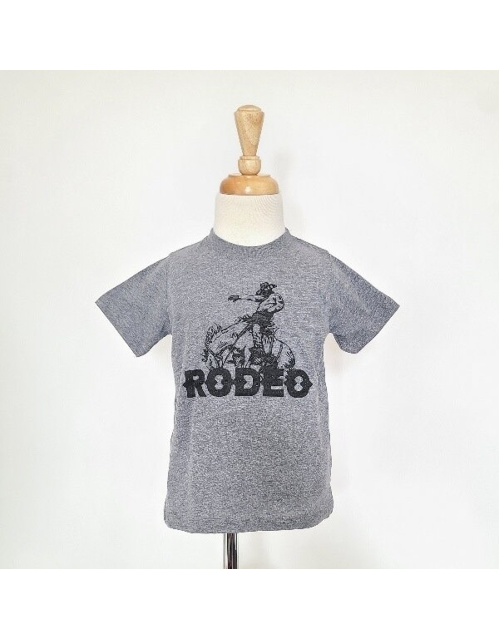 Clover Cottage Rodeo Grey Kid T-Shirt