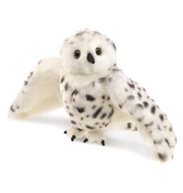 Folkmanis Snowy Owl Hand Puppet