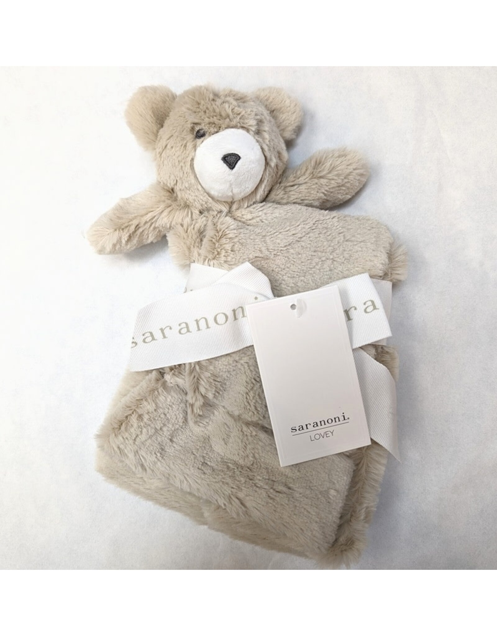 Saranoni Stuffed Animal Lovey - Lush Bear