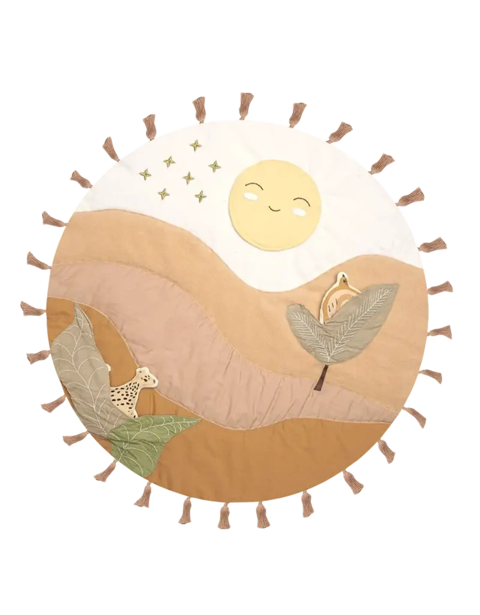 Crane Baby Desert Sunset Activity Mat (org $100)