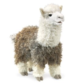 Folkmanis Alpaca Hand Puppet