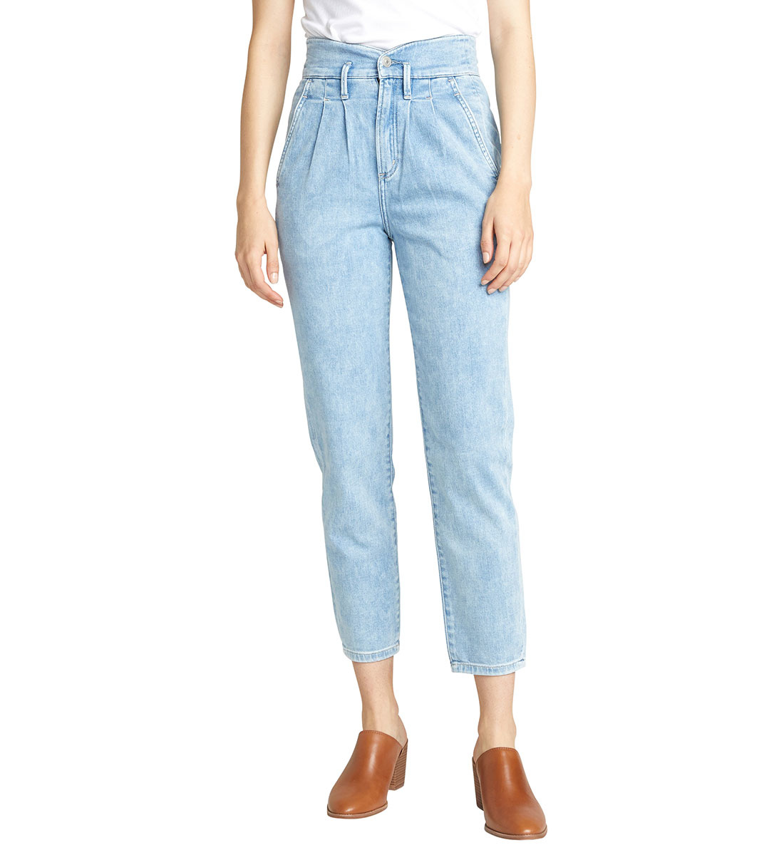 silver jeans