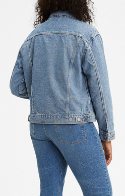 ex boyfriend trucker jacket concrete indigo